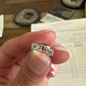 ***SOLD***Diamond studs from Zales